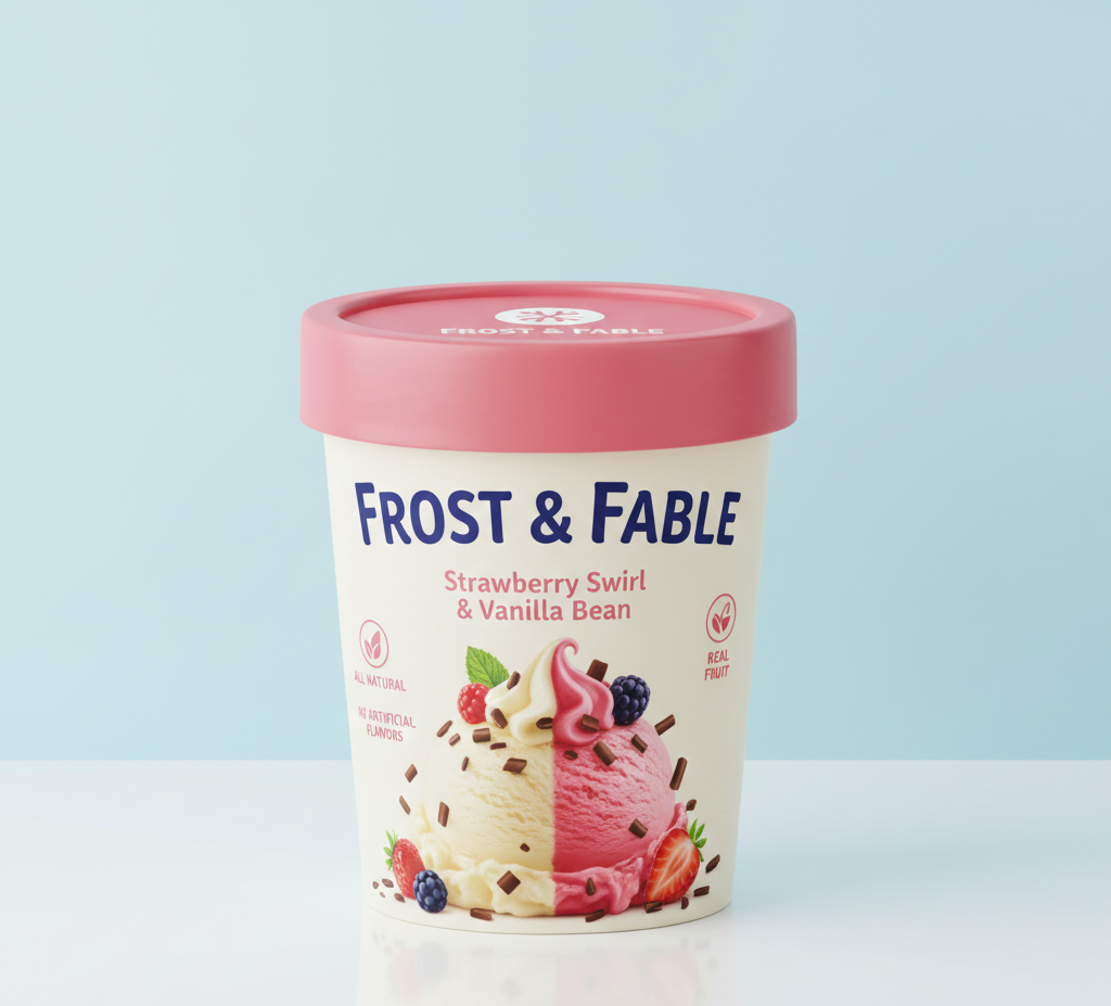 Frost Fable Packaging