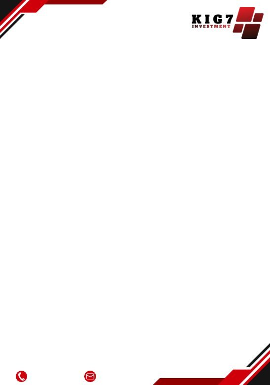 KIG7 Investment letterhead design