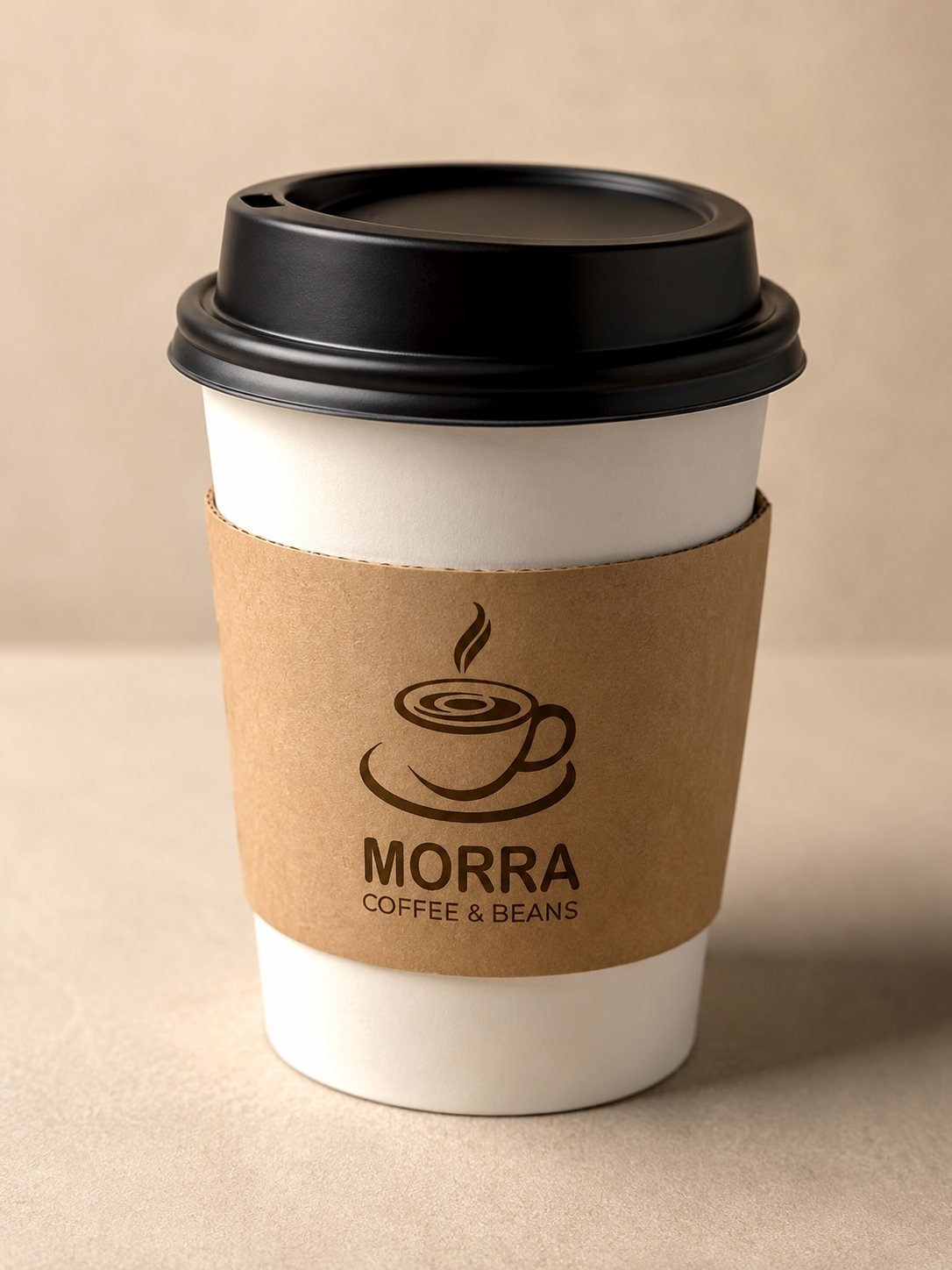 MORRA kraft cup sleeve