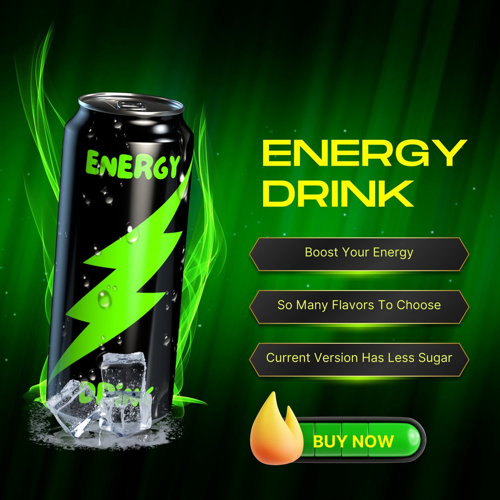 Energy drink ad