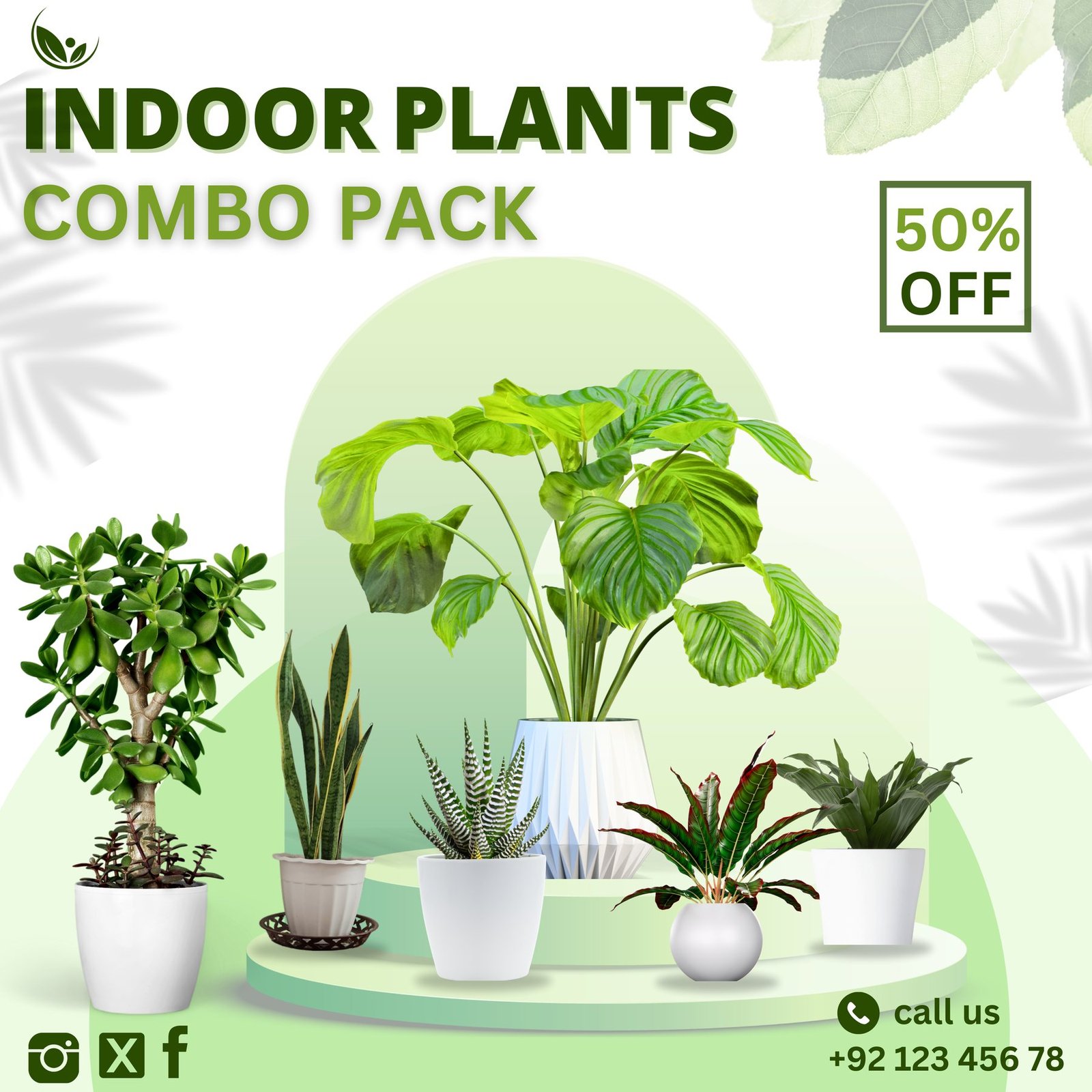 Indoor plants ad