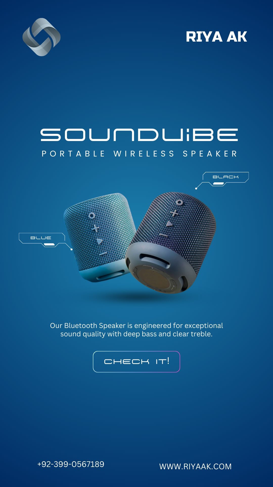 Riya AK speaker ad