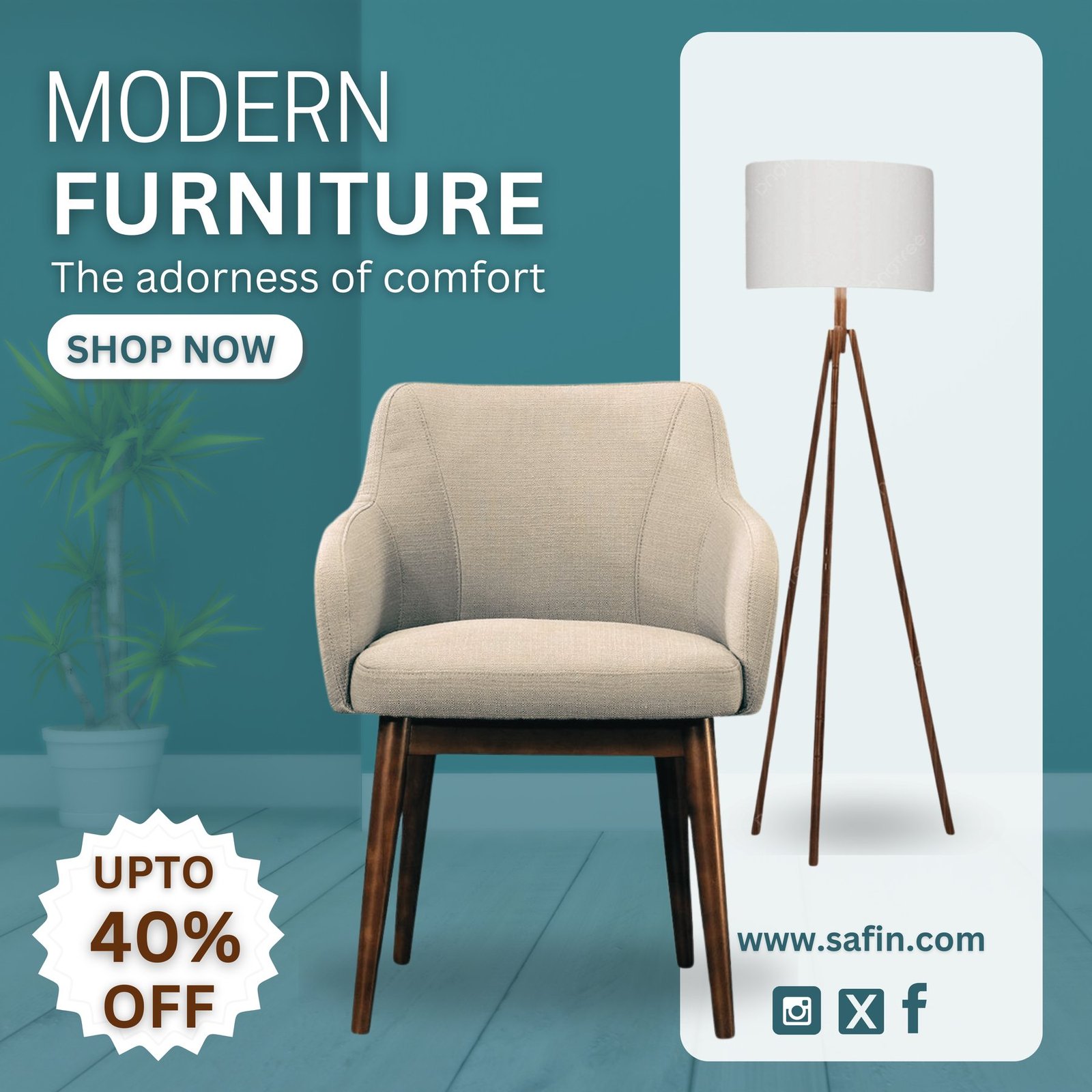 Safin furniture ad