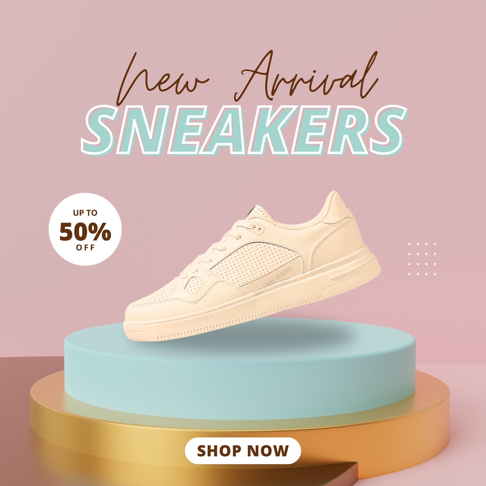 Sneaker launch ad